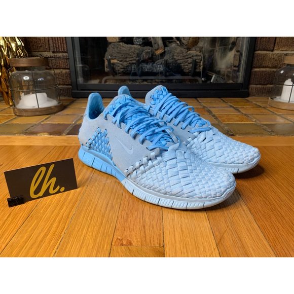 Size 11.5 Nike Free Inneva Woven 2 Lakeside Ice Blue Footscape Athletic Shoes 81 - Picture 4 of 10